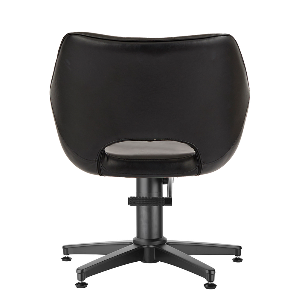 4109-BL Dawn Black Salon Chair Back Black Base