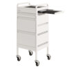 7022.W.01 Studio 3 White_Salon Trolley_