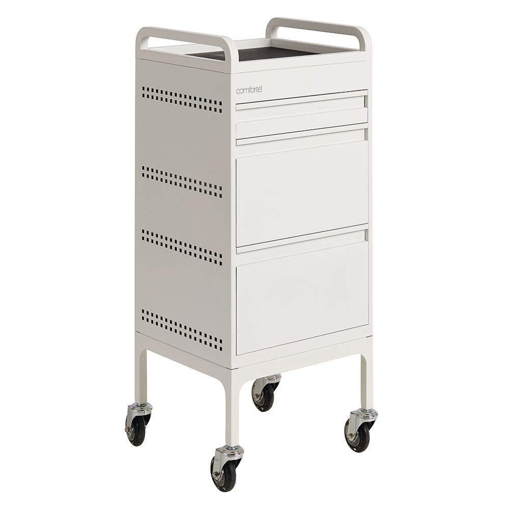 7022.W.01 Studio 3 White_Salon Trolley_004